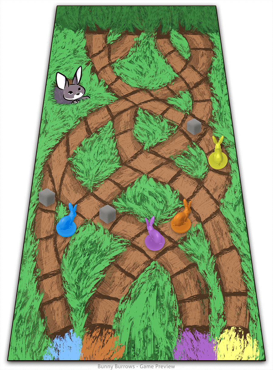 Bunny Burrows Board Preview