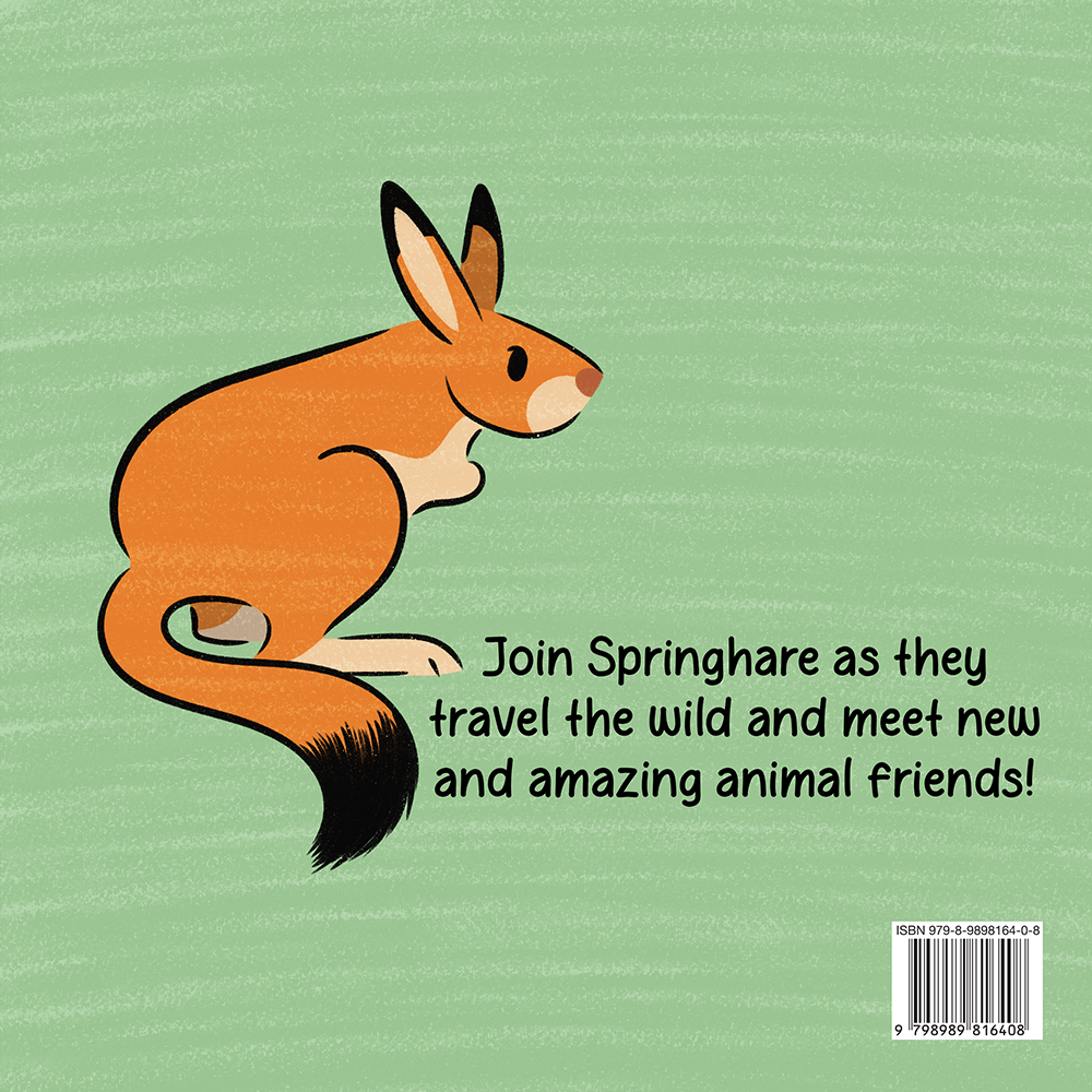 Springhare Makes Some Friends Back Cover